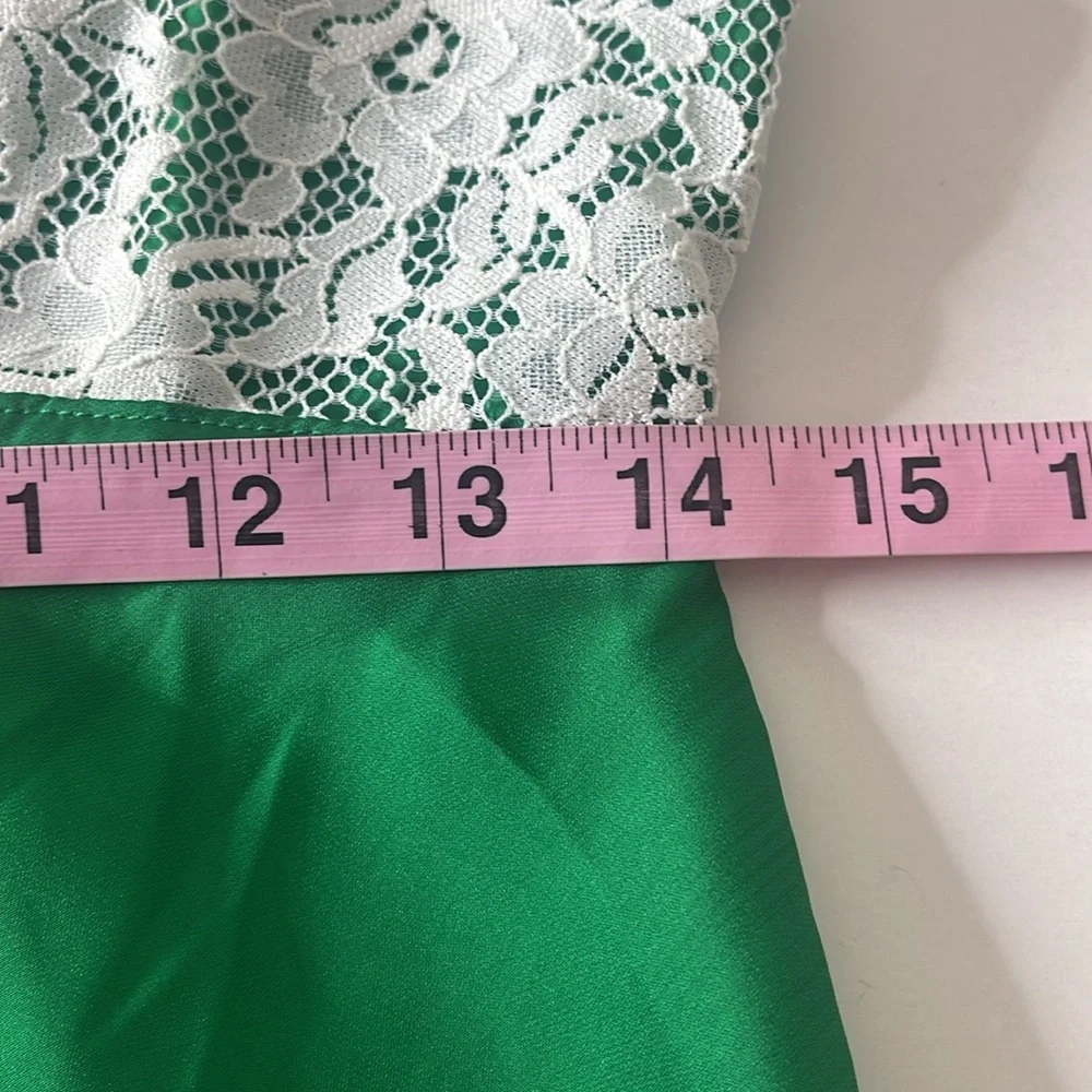 Free People Countryside Maxi Slip Dress Emerald Green XS